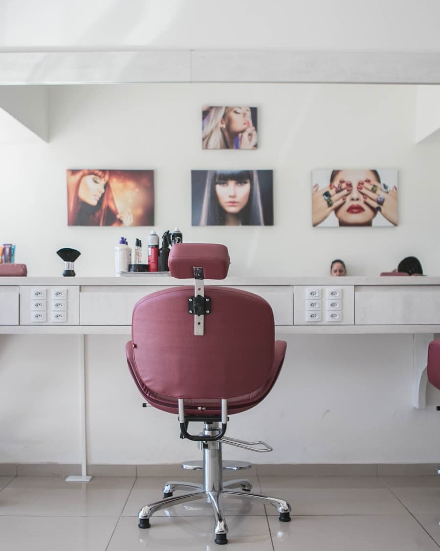 Coiffeuse professionnelle